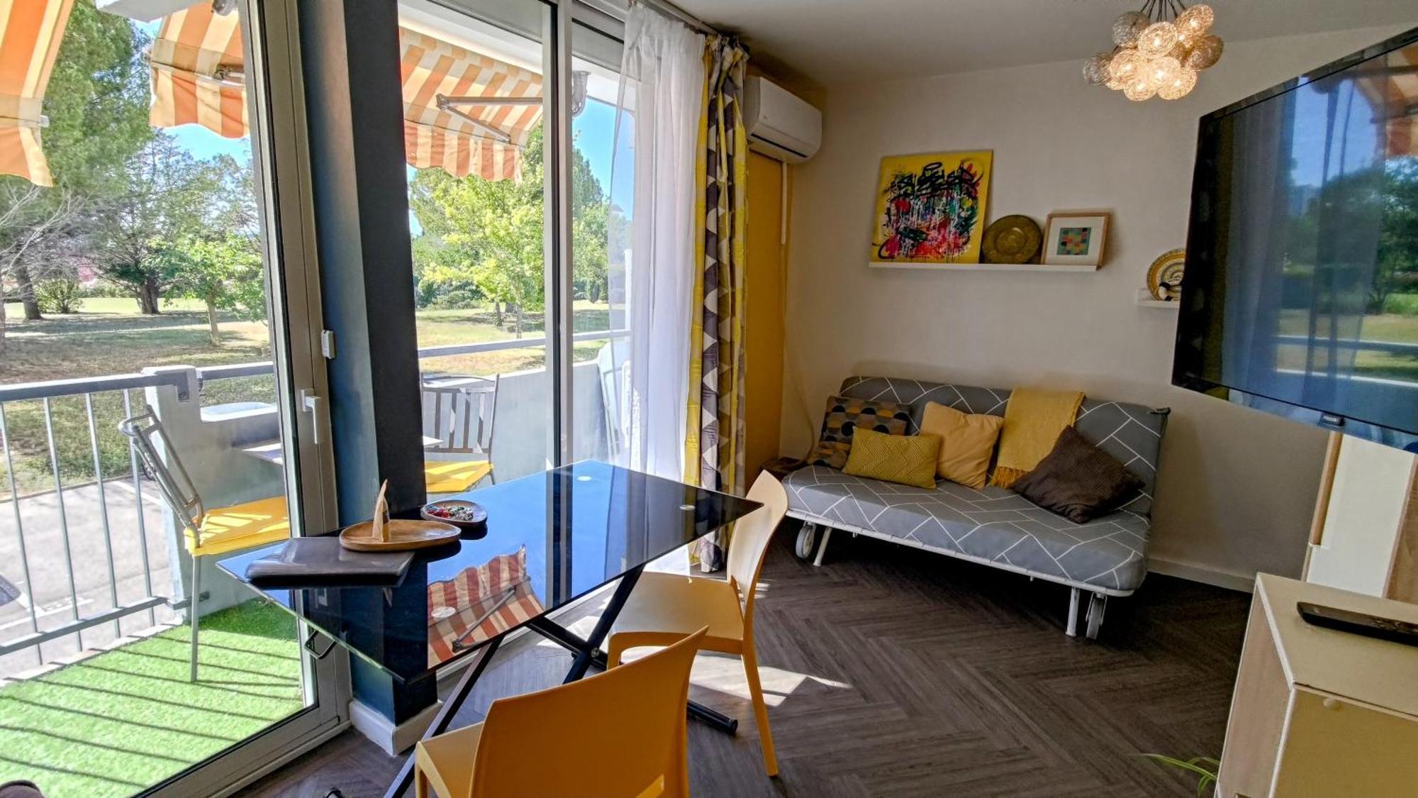 Studio Soleil Et Verdure - Montpellier Celleneuve Buitenkant foto