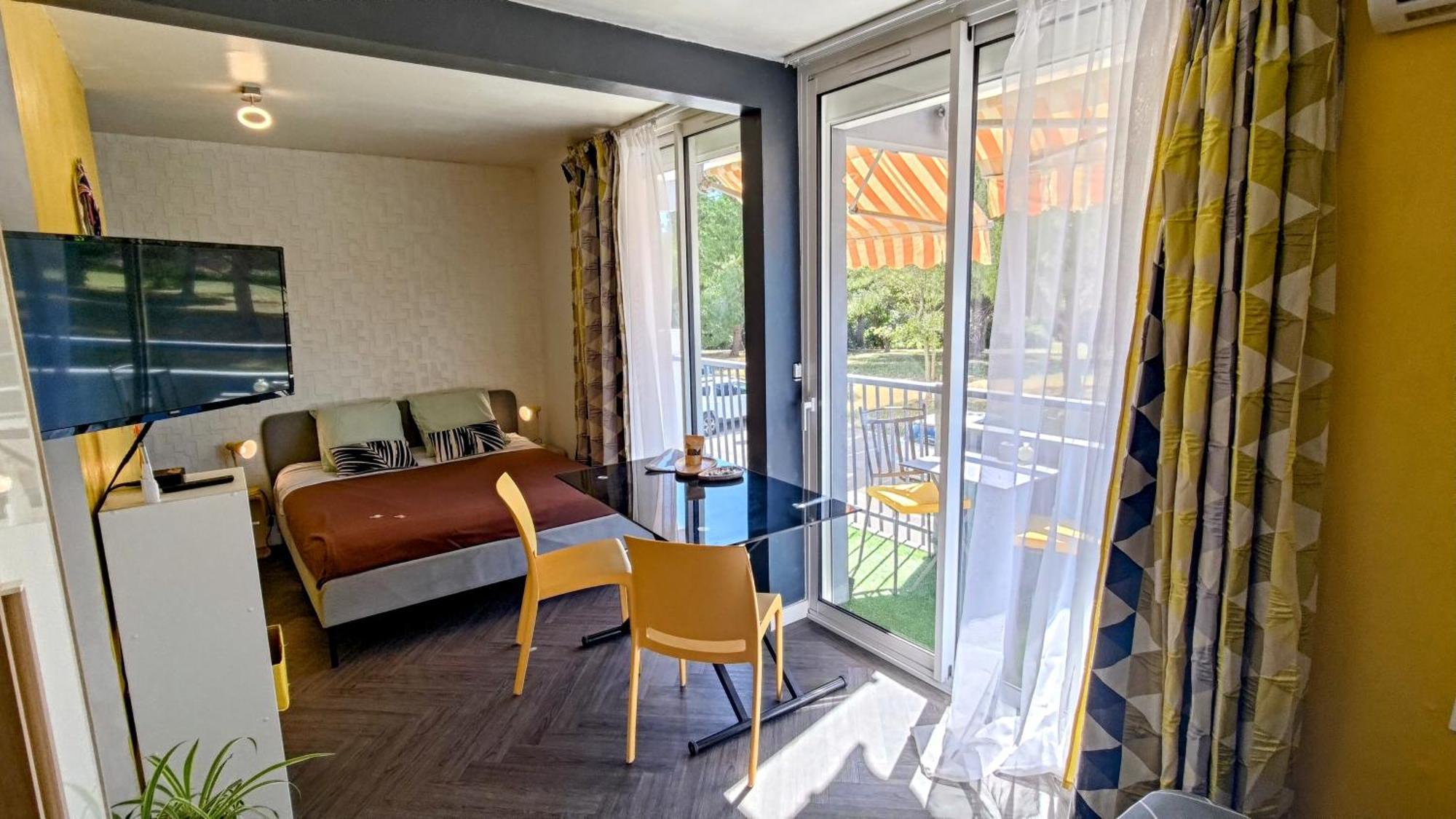 Studio Soleil Et Verdure - Montpellier Celleneuve Buitenkant foto