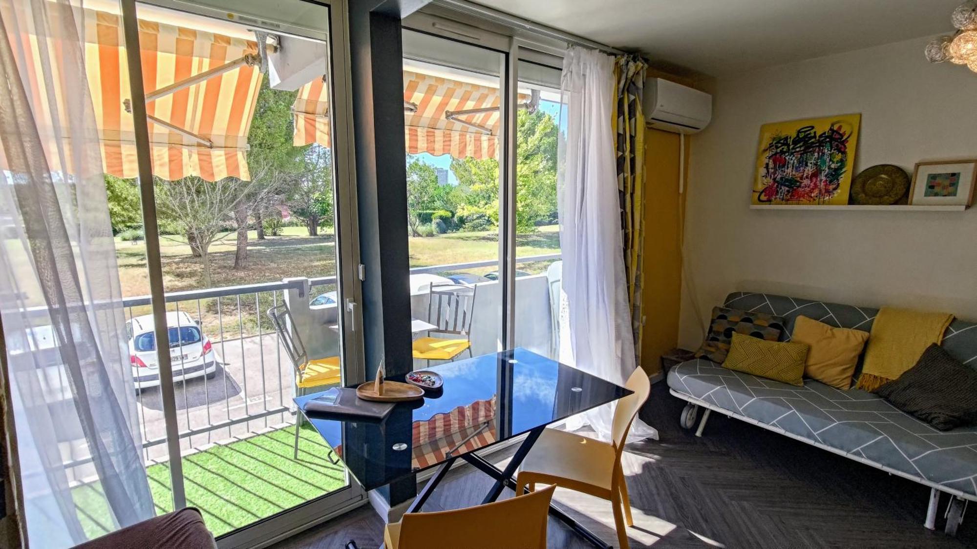 Studio Soleil Et Verdure - Montpellier Celleneuve Buitenkant foto